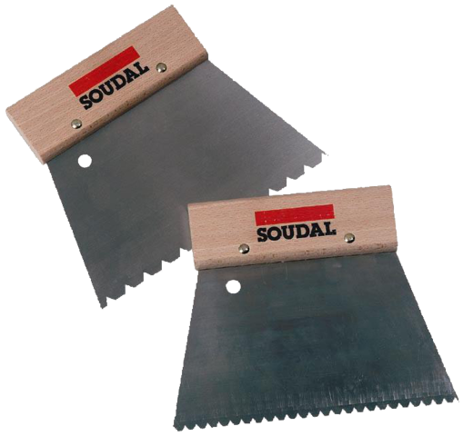 SOUDAL NO. 11 NOTCHED TROWEL ADHESIVE SPREADER - LARGE 